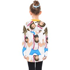 Kids  Double Breasted Button Coat 