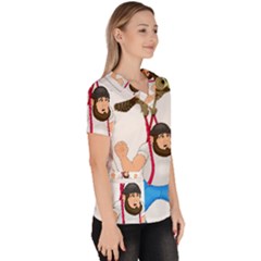 Women s V-Neck Scrub Top 
