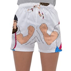 Women s Satin Sleepwear Shorts 