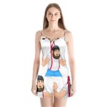 E8epcq3x0achi-l Satin Pajamas Set