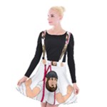 E8epcq3x0achi-l Suspender Skater Skirt