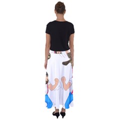 Flared Maxi Skirt 