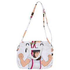 Rope Handles Shoulder Strap Bag 