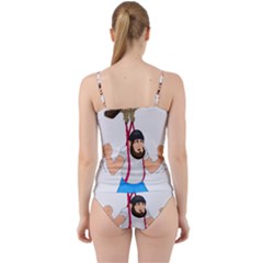 Cut Out Top Tankini Set 