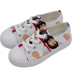Kids  Low Top Canvas Sneakers 