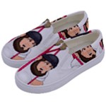E8epcq3x0achi-l Kids  Canvas Slip Ons