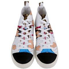 Men s Mid-Top Canvas Sneakers 
