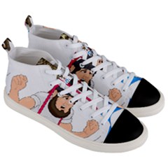 Men s Mid-Top Canvas Sneakers 