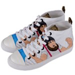 E8epcq3x0achi-l Women s Mid-Top Canvas Sneakers