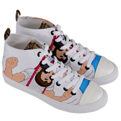 Women s Mid-Top Canvas Sneakers 