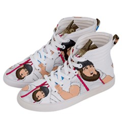 Women s Hi-Top Skate Sneakers 