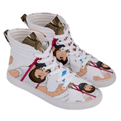 Women s Hi-Top Skate Sneakers 