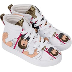 Kids  Hi-Top Skate Sneakers 