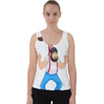 E8epcq3x0achi-l Velvet Tank Top