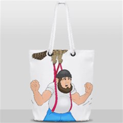 Full Print Rope Handle Tote (Small) 