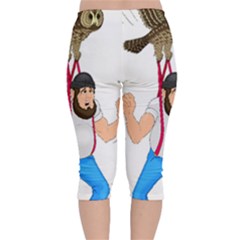 Velvet Capri Leggings  