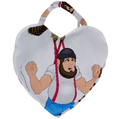 Giant Heart Shaped Tote 