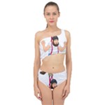 E8epcq3x0achi-l Spliced Up Two Piece Swimsuit