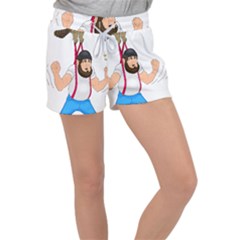 Women s Velour Lounge Shorts 