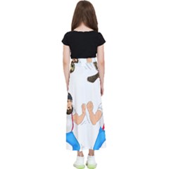 Kids  Flared Maxi Skirt 