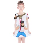 E8epcq3x0achi-l Kids  Simple Cotton Dress
