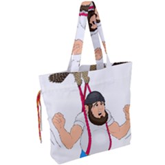 Drawstring Tote Bag 