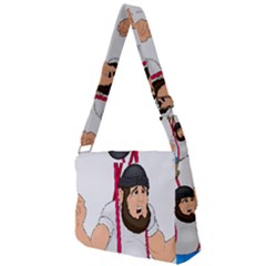 Full Print Messenger Bag (S) 