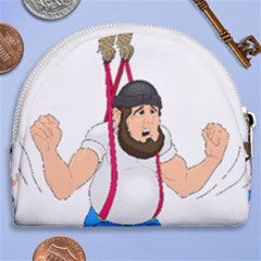 Horseshoe Style Canvas Pouch 