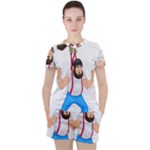 E8epcq3x0achi-l Women s Tee and Shorts Set