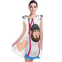 Tie Up Tunic Dress 