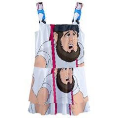 Kids  Layered Skirt Swimsuit 