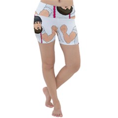 Lightweight Velour Yoga Shorts 