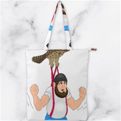Double Zip Up Tote Bag 