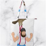 E8epcq3x0achi-l Double Zip Up Tote Bag