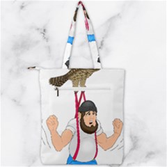Double Zip Up Tote Bag 