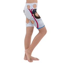 Kids  Lightweight Velour Cropped Yoga Leggings 