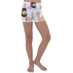 Kids  Lightweight Velour Yoga Shorts 