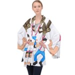 E8epcq3x0achi-l Long Sleeve Velvet Kimono 