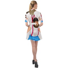 Belted Shirt Dress 