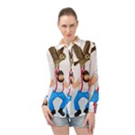 E8epcq3x0achi-l Long Sleeve Chiffon Shirt
