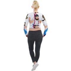 Long Sleeve Cropped Velvet Jacket 