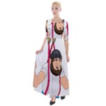 E8epcq3x0achi-l Half Sleeves Maxi Dress