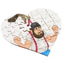Wooden Puzzle Heart 