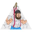 Wooden Puzzle Triangle 