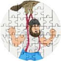 Wooden Puzzle Round 