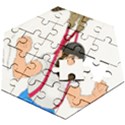 Wooden Puzzle Hexagon 
