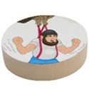 Wooden Bottle Opener (Round) 