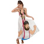 E8epcq3x0achi-l Backless Maxi Beach Dress