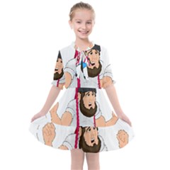 Kids  All Frills Chiffon Dress 