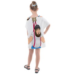 Kids  One Piece Chiffon Dress 